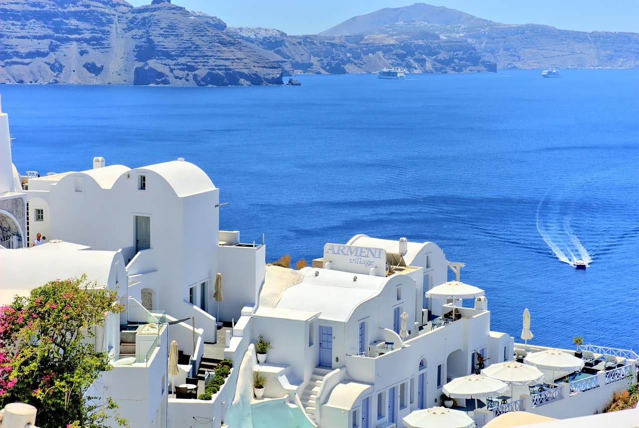 greece, santorini, beach, the sun, holiday, summer, rest, the coast, water, sea, landscape, nature, santorini, santorini, santorini, santorini, santorini, Grecia — CautaVacanta.ro